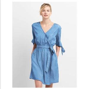 GAP Denim Tie-belt Shirtdress